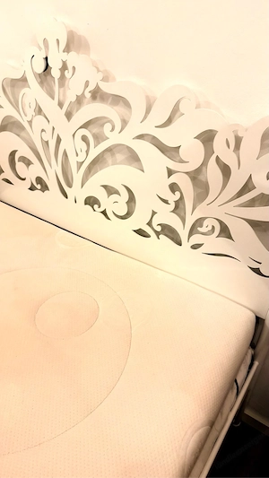 Doppelbett italienisch Metall Bild 5