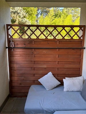Sichtschutz aus Holz