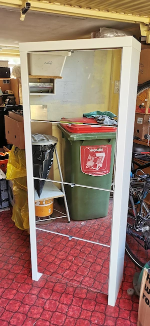 Schuhschrank mit Spiegel Bild 2
