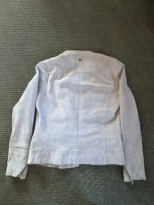 Damen Wildlederjacke Gr 36 Nümph grau Bild 4
