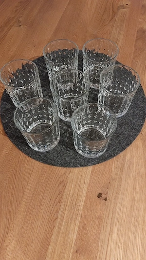 Gläser 7 Stück wie neu
