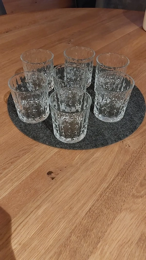 Gläser 7 Stück wie neu Bild 2
