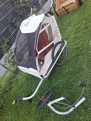 Leggero Vento Sail, Kinderfahrradanhänger Bild 5
