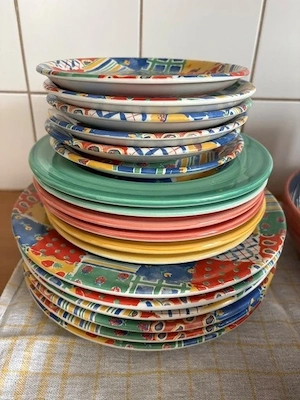 gebrauchtes Geschirrset für 6 Personen Bild 2