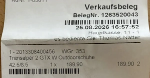 Dynafit Frauen Wanderschuh Größe 42,5 Bild 3