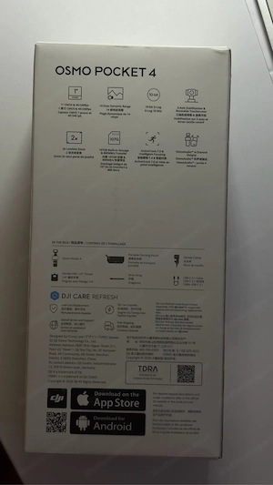 DJI Osmo Pocket 4 - Wie neu (Komplettset, kaum genutzt) Bild 2