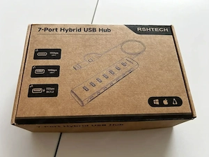 7- Port Hybrid USB Hub Bild 2