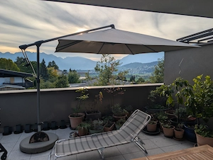 Glatz Sonnenschirm 260x260 Bild 2