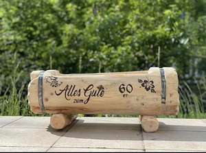 Verkaufe selber gemachte Holztröge aus Zirbenholz Bild 3