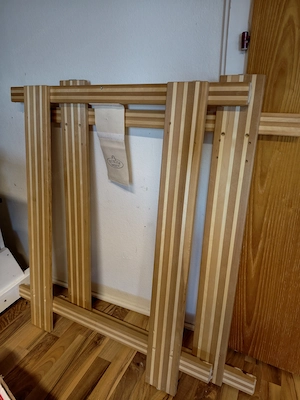 Hüslernest Flexibler Lattenrost mit Matraze 200x90cm Bild 3