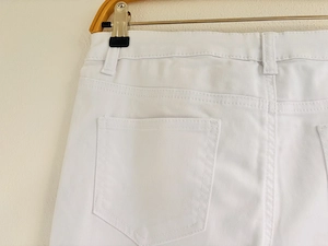 Weiße Damen Skinny Hose von Broadway Bild 2