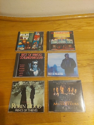 CD Soundtrack Bryan Adams, Springsteen, Schwarzenegger, Mix