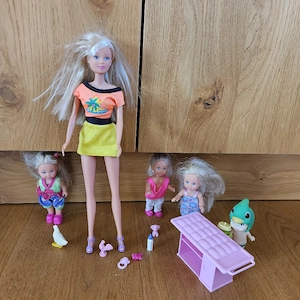 Barbie Puppen Set Bild 4