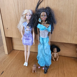 Barbie Puppen Set Bild 2