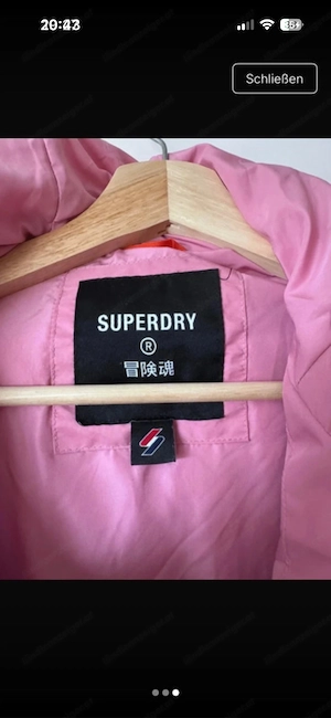 Winterjacke Superdry Größe 36 Bild 2