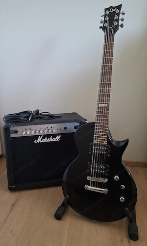 E-Gitarre mit Verstärker (Komplett-Set) Bild 3