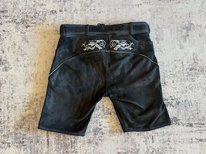 Herren Lederhose Gr.48 schwarz Sex Tracht & Rock 'n' Roll Bild 2
