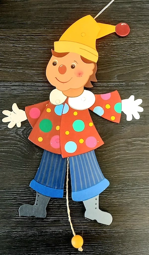 Dresdner Hampelmann aus Holz  Bild 2