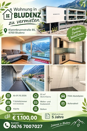 Wohnung zu Vermieten 
