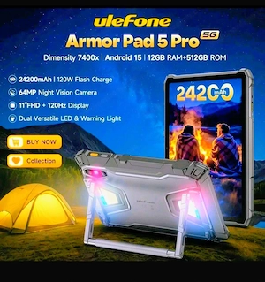 Ulefone Armor Pad 5 Pro 5G Robust Tablet 11"  Bild 2