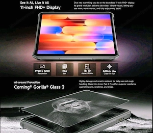 Ulefone Armor Pad 5 Pro 5G Robust Tablet 11"  Bild 9