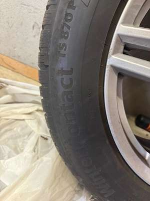 Winterräder   Continental 235 60 R18 Bild 5