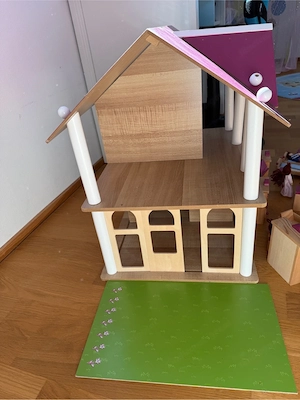 Holz Puppenhaus 