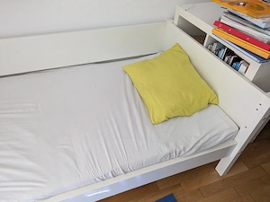 FLEXA Bett, weiß, Vollholz, 90x200 Bild 2