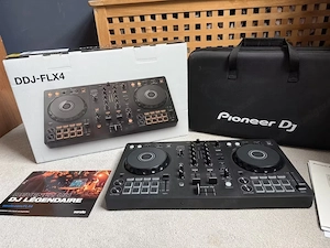 Pioneer DJ DDJ-FLX4 2-Kanal DJ Controller mit Case