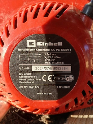 benzin motorsäge Bild 4