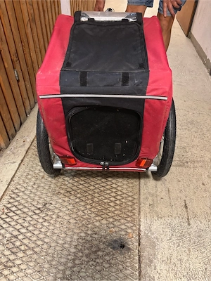 Hundefahrradanhänger Bild 2