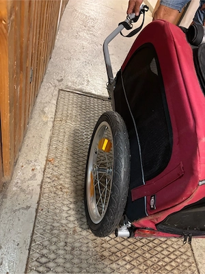 Hundefahrradanhänger Bild 3