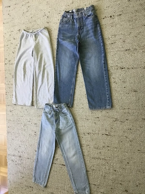 Coole Jeans Gr. 140, 146, Sweathose Gr. 146, neuwertig