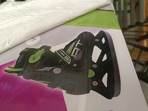 Eislaufschuhe verstellbar neu Bild 2
