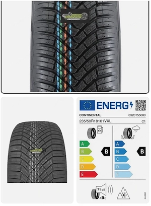 2 x  Continental All Season Contact 2  235 50 R18   Bild 2
