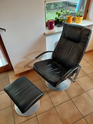 Lederliegestuhl Bild 3