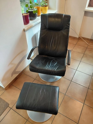 Lederliegestuhl Bild 4