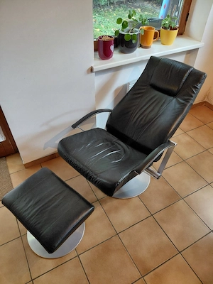 Lederliegestuhl Bild 5