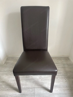 Stühle Lederimitat 3 Stück Bild 2