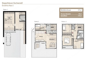 Vollholz Doppelhaus - Baubeginn bereits erfolgt Bild 2