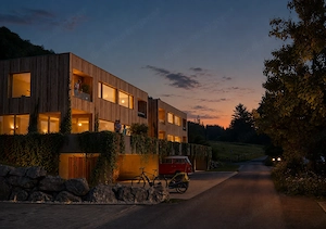 Vollholz Doppelhaus - Baubeginn bereits erfolgt Bild 4