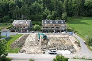 Vollholz Doppelhaus - Baubeginn bereits erfolgt Bild 5