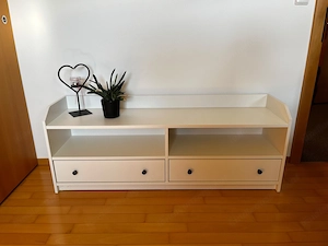 Ikea TV-Bank Hauga in weiß Bild 2
