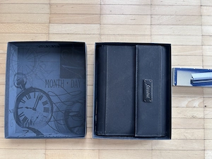 Filofax Sterling mit Locher und Einlageblättern Bild 4