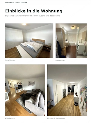 Wohnen mit Weitblick - 2-Zimmer-Wohnung mit großer Terrasse Bild 4