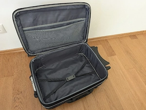 Lucky Planet Reisekoffer   Trolley schwarz   erweiterbar (60x40x25 cm) Bild 4