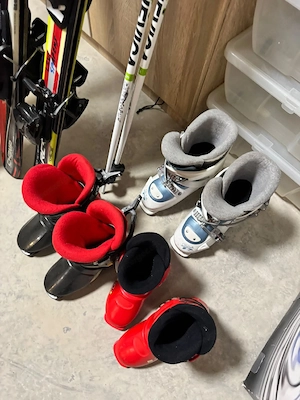 Schi und Schi Schuhe für Kinder Bild 3