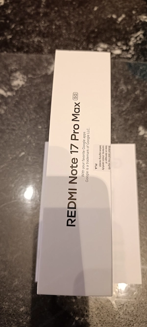 Xiaomi Redmi Note 17 Pro Max  8 GB RAM   256 GB   schwarz  NEU + OVP Bild 4