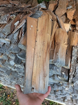 Verkaufe etwas mehr als 1 Kubik Meter  Brennholz Weich Bild 3