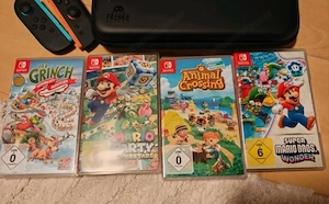 Nintendo switch 2 mit 4 spiele Bild 4
